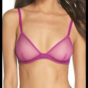FREE PEOPLE NWT sexy see-through lingerie bra.